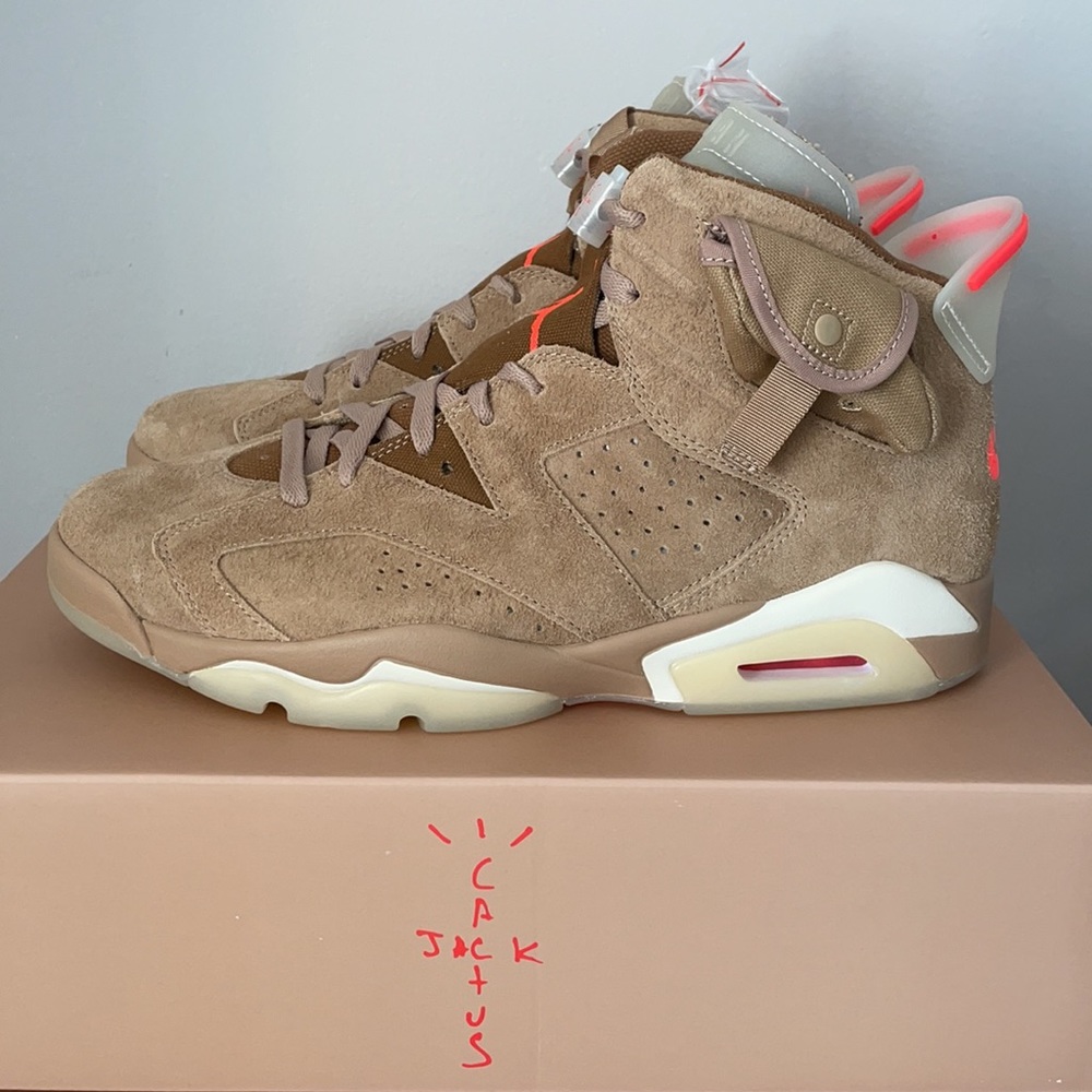 Air Jordan 6 retro x Travis Scott DH0690 200 - Picture 6 of 11